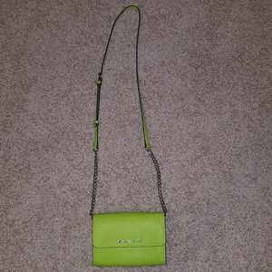 Saffiano Leather Smartphone Crossbody